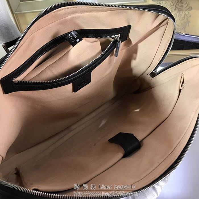GUCCI 古馳男包 新款 451169 pvc配皮 男士公事包 Gucci男手提包